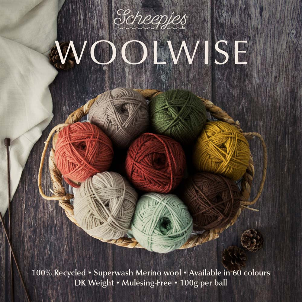 Scheepjes Woolwise Wolle 100g - Superwash Merino In Honig-Senf
