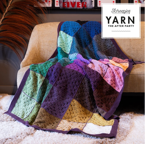 YTAP C203 Scrumptious Squares Blanket