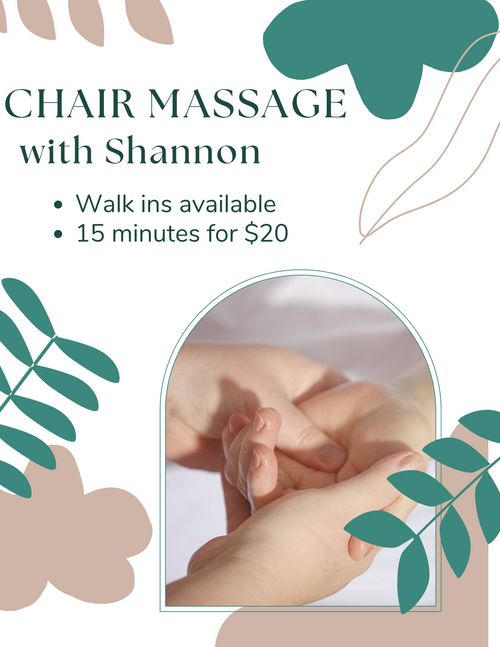 Chair Massage with Shannon