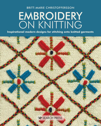 Embroidery on Knitting b7 Britt-Marie Christoffersson - Around the 