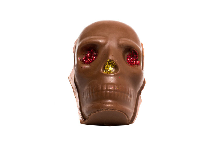 Halloween Chocolate Skull 