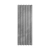 Bardiglio Gray Marble 6x24 Flute 3D Dimensional Tile Honed