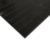Black Marble 1x6 Stacked Mosaic Tile Honed 