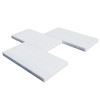 3x6  Bianco Dolomiti Marble Subway Tile Polished