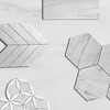 Carrara Marble Italian White Bianco Carrera 6x18 Marble Tile Polished