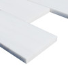 3x6  Bianco Dolomite Marble Subway Tile Honed