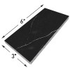 Nero Marquina Black Marble 3x6 Marble Tile Polished