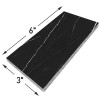 Nero Marquina Black Marble 3x6 Marble Tile Honed