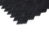 Nero Marquina Black Marble Diamond Mosaic Tile Honed