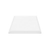 Bianco Dolomiti Honed Marble 4x4 Wide Bevel Subway Tile 