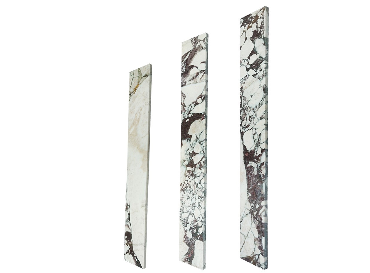 4 x 48 Calacatta Viola Marble Door Threshold Honed