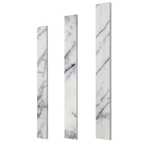Lilac Marble 5x36 Door Threshold Saddle Honed