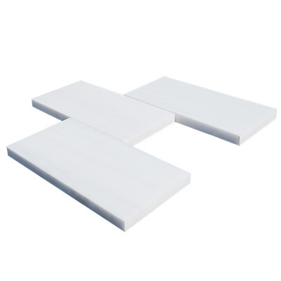 3x6  Bianco Dolomiti Marble Subway Tile Polished