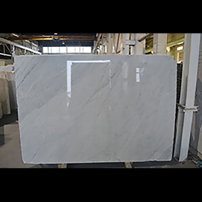 Carrara Marble Italian White Bianco Carrera 1 1/4" Marble Slab Honed