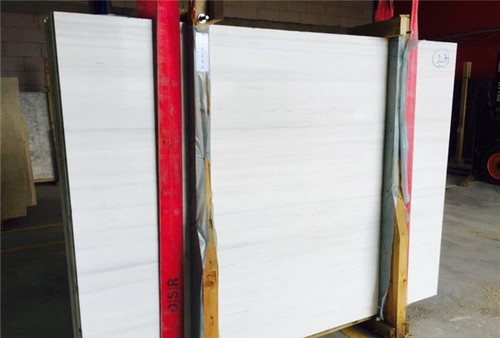 Dolomiti White Marble Italian Bianco Dolomite 3/4" Marble Slab Honed