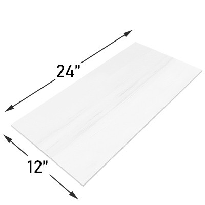 Bianco Dolomiti Marble 12x24 Tile Polished