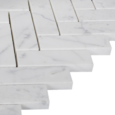 1x3 Herringbone Mosaic Tile Honed