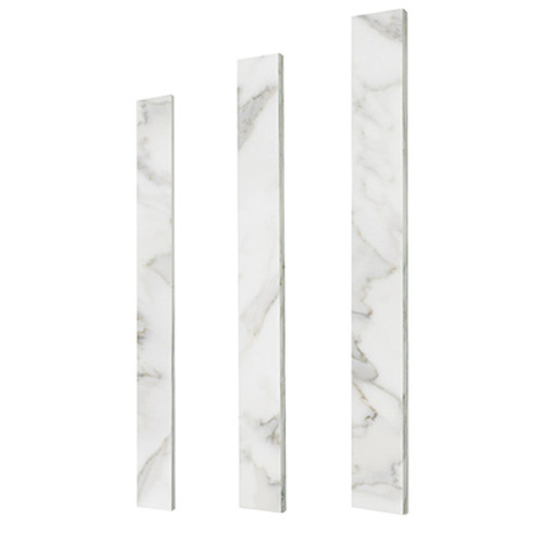 Calacatta Gold Italian Marble 4 x 48 Door Threshold Saddle Honed