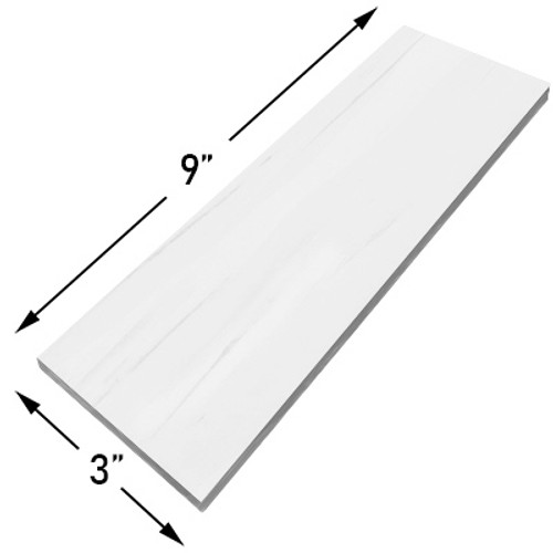 Bianco Dolomite Marble Italian White Dolomite 3x9 Marble Tile Polished