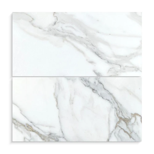 Calacatta Gold Italian Marble 24x48 Tile Polished