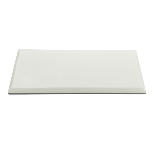 Honed 6x12 Bianco Dolomiti Marble Wide Bevel Subway Tile 