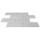 Italian White Carrera Marble Bianco Carrara 12x24 Marble Tile Polished