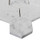 Italian White Carrera Marble Bianco Carrara 2" Hexagon Mosaic Tile Polished