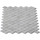 Italian White Carrera Marble Bianco Carrara Diamond Mosaic Tile Polished