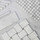 Italian White Carrera Marble Bianco Carrara 1x1 Mosaic Tile Polished Combination