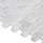 Italian White Carrera Marble Bianco Carrara Mini Brick Mosaic Tile Polished