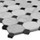 Italian White Carrera Marble Bianco Carrara Octagon Mosaic Tile Polished