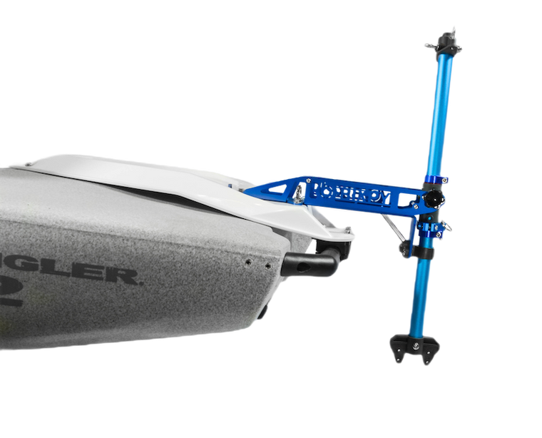 Bixpy Hobie Pro Angler Adapter with Hobie Power Pole Plate J-2 Motors