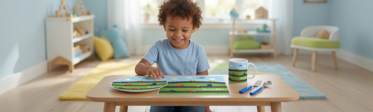 Boys Plates