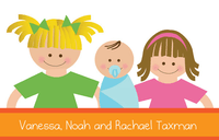 Look At Our New Baby Brother Gift Tags