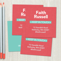 Linen Coral Camp Sports Water Bottle