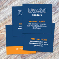Modern Navy Calling Cards