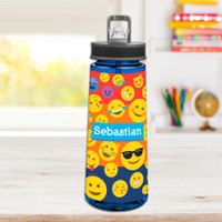 Boy Emojis Sports Water Bottle