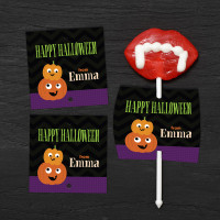 Spooky Pumpkins Lollipop Cards