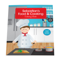 A Boy Chef Coloring Story Book