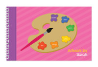 Paintbrush Pink Artist Journal