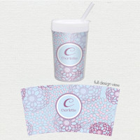 Flower Mosaic Toddler Cup