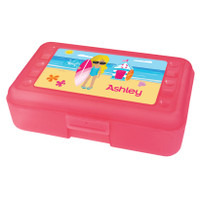 Beach Girl Pencil Box
