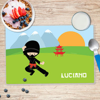 Cool Super Ninja Kids Placemat