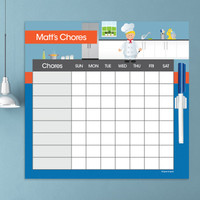 A Boys Chef's Taste Chore Chart