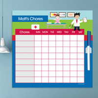 Boy Doctor's Visit Chore Chart