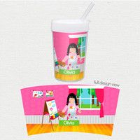 Artist at Work Toddler Cup