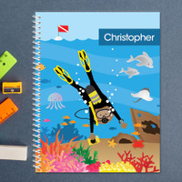 Under the Sea Boy Kids Notebook