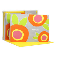 Modern Boxed Stationery Note Cards | Mod Flowers