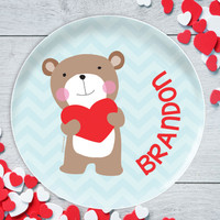 Love Bear Kids Plates