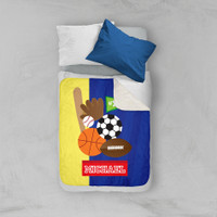 My Love For Sports Sherpa Blanket